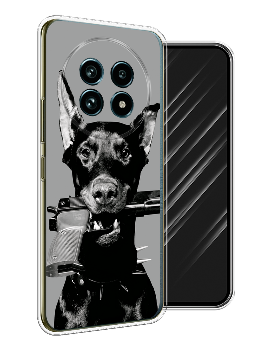

Чехол Awog на Realme 13 Pro+/13 Pro "Доберман", Серый, 2518150-1