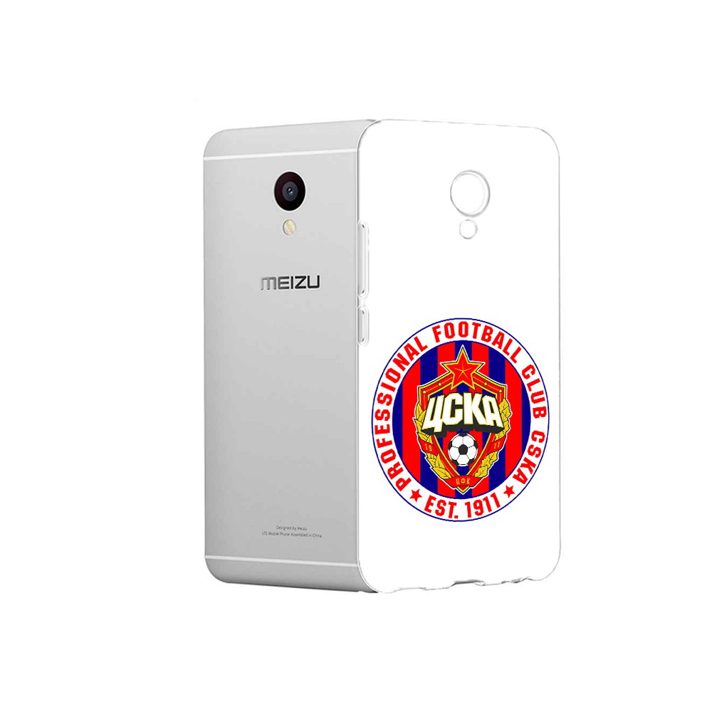 

Чехол MyPads Tocco для Meizu M3 ФК ЦСК логотип (PT46043.81.178), Прозрачный, Tocco