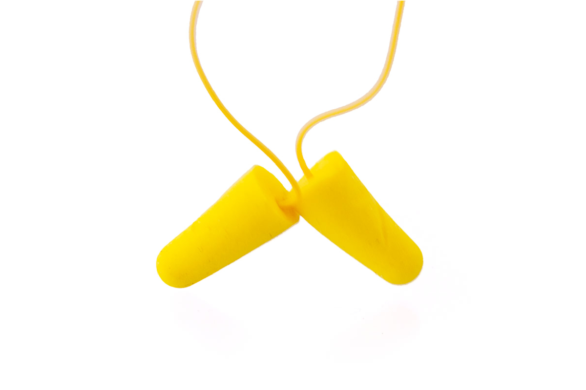 Беруши защитные противошумные 35дБ со шнурком, (5шт.) набор для плавания шапочка очки зажим для носа беруши для бассейна