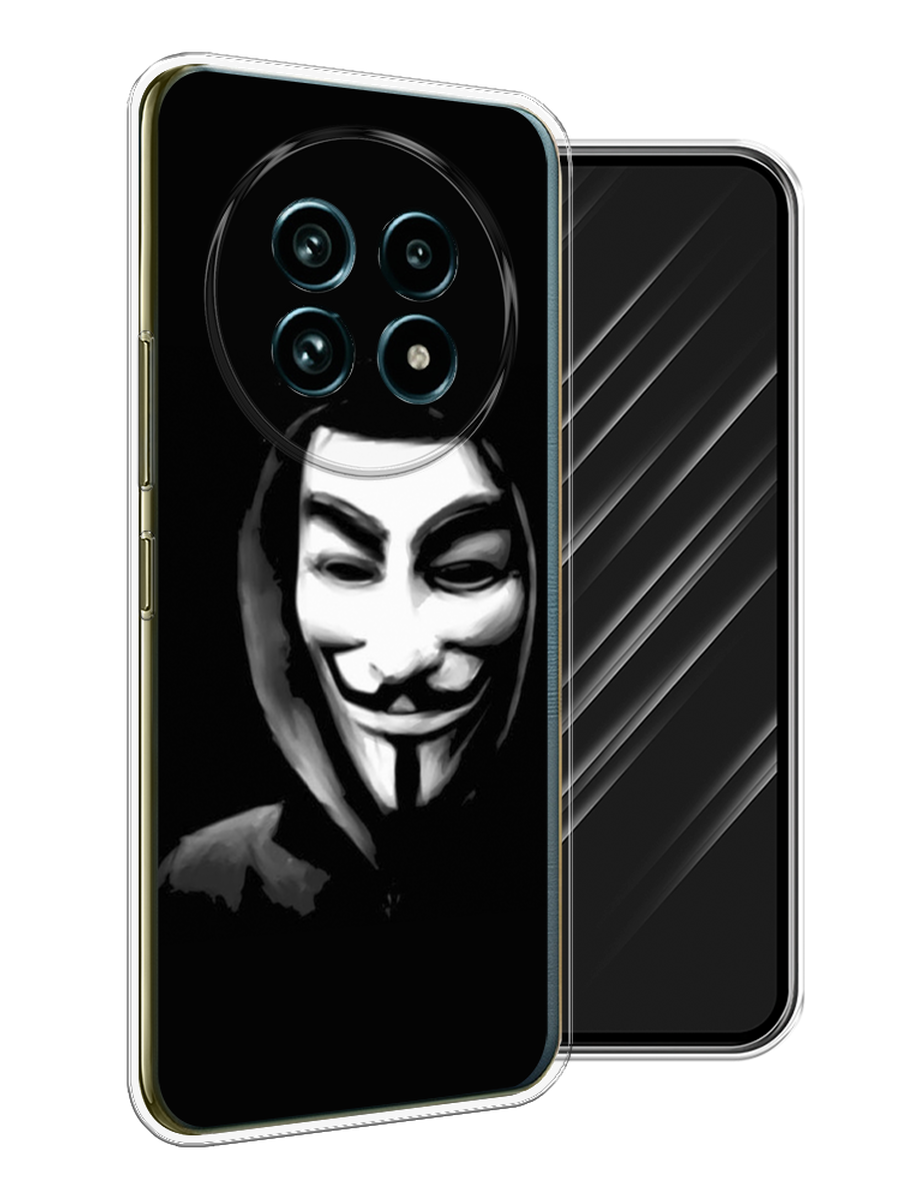 

Чехол Awog на Realme 13 Pro+/13 Pro "Анонимус", Черный;серый;белый, 2518150-1