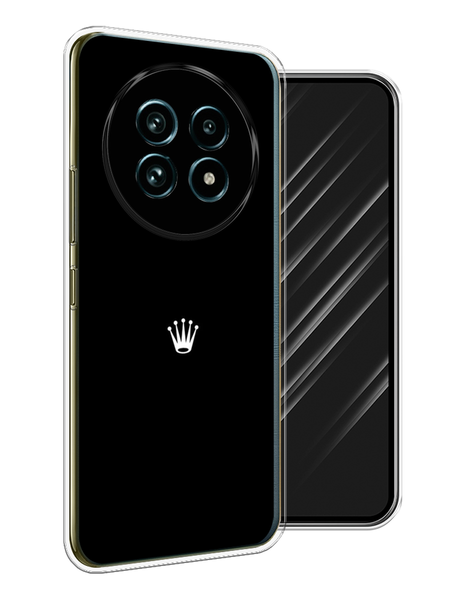 

Чехол Awog на Realme 13 Pro+/13 Pro "Белая корона на черном фоне", Черный, 2518150-1