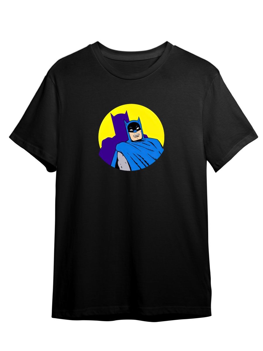 

Футболка унисекс СувенирShop Batman/Бэтмен/Брюс Уэйн 18 черная L (48-50), Черный, "Batman/Бэтмен/Брюс Уэйн" 18