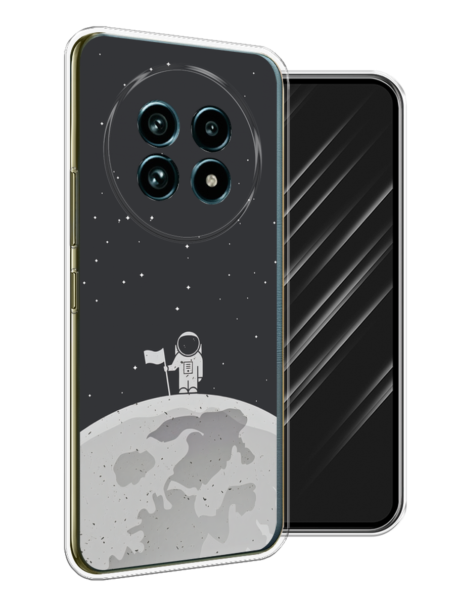 

Чехол Awog на Realme 13 Pro+/13 Pro "Первый на Луне", Черный, 2518150-1