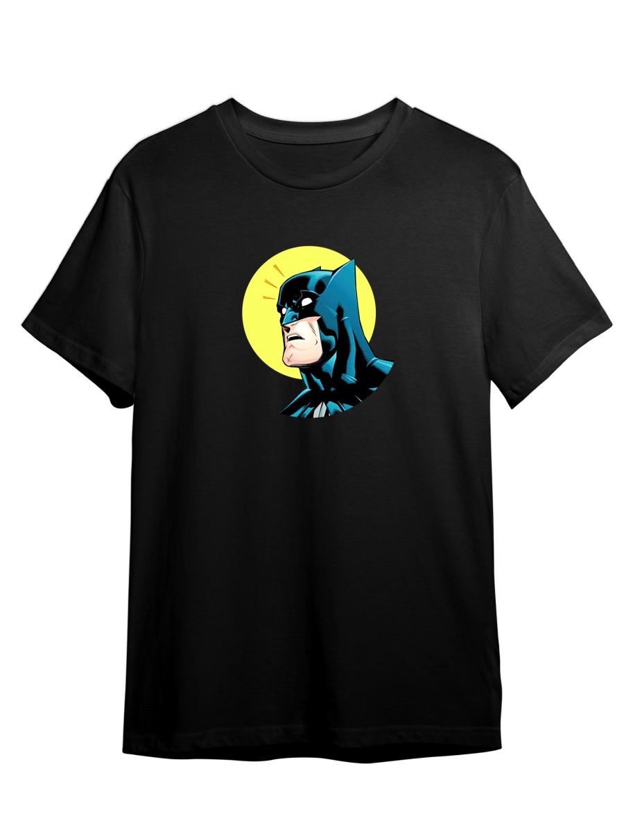 

Футболка унисекс СувенирShop Batman/Бэтмен/Брюс Уэйн 19 черная 2XL (52-54), Черный, "Batman/Бэтмен/Брюс Уэйн" 19