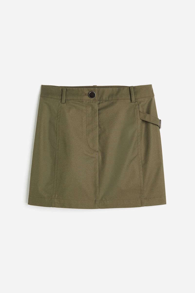 

Юбка женская H&M 1214787 хаки 46 EU, 1214787