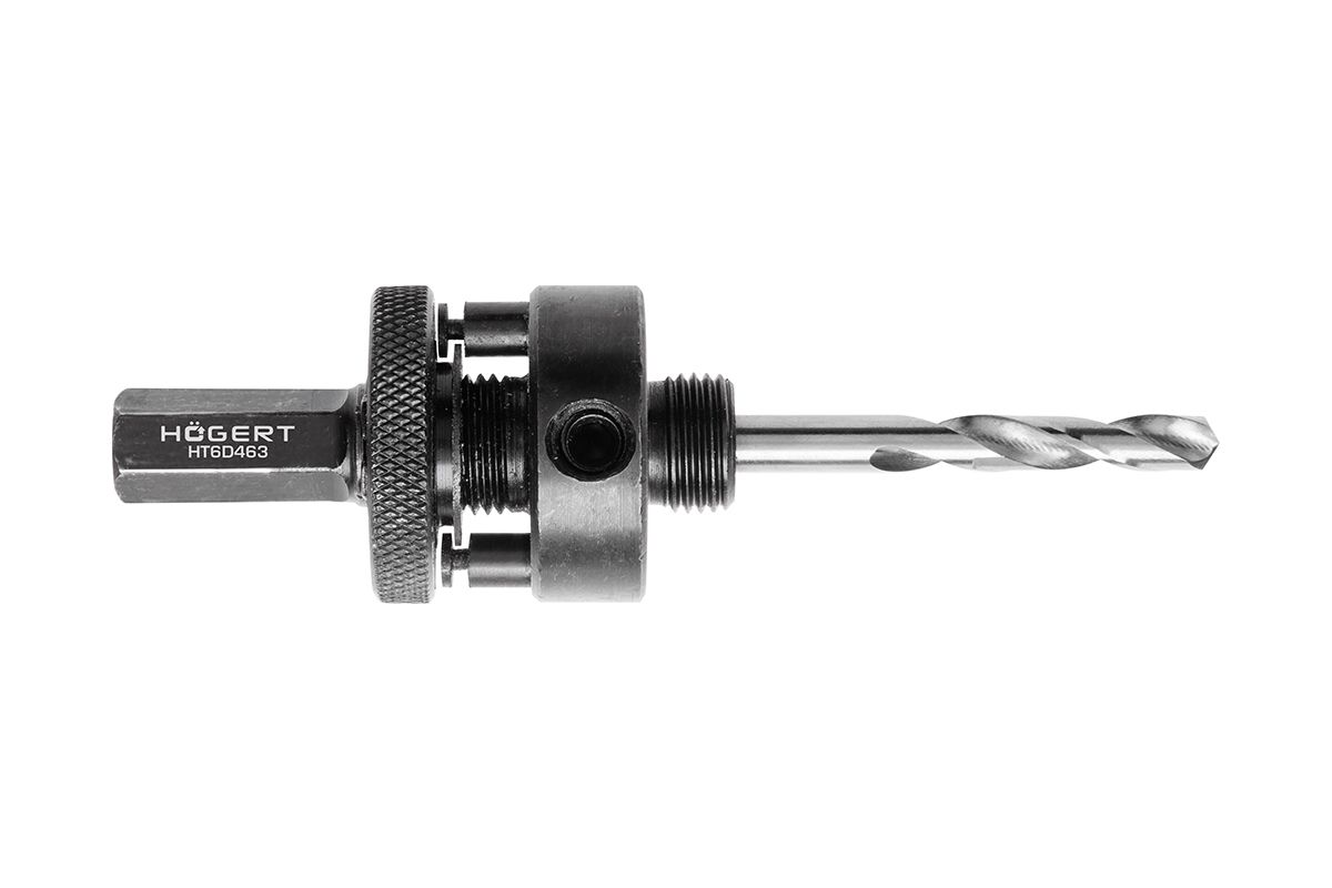

Адаптер для коронок 32-152 мм, с шестигранным хвостовиком 7/16" HOEGERT HT6D463