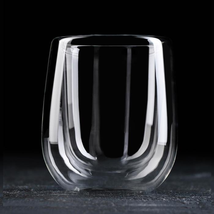 

Стакан с двойными стенками «Поль», 200 мл, Прозрачный