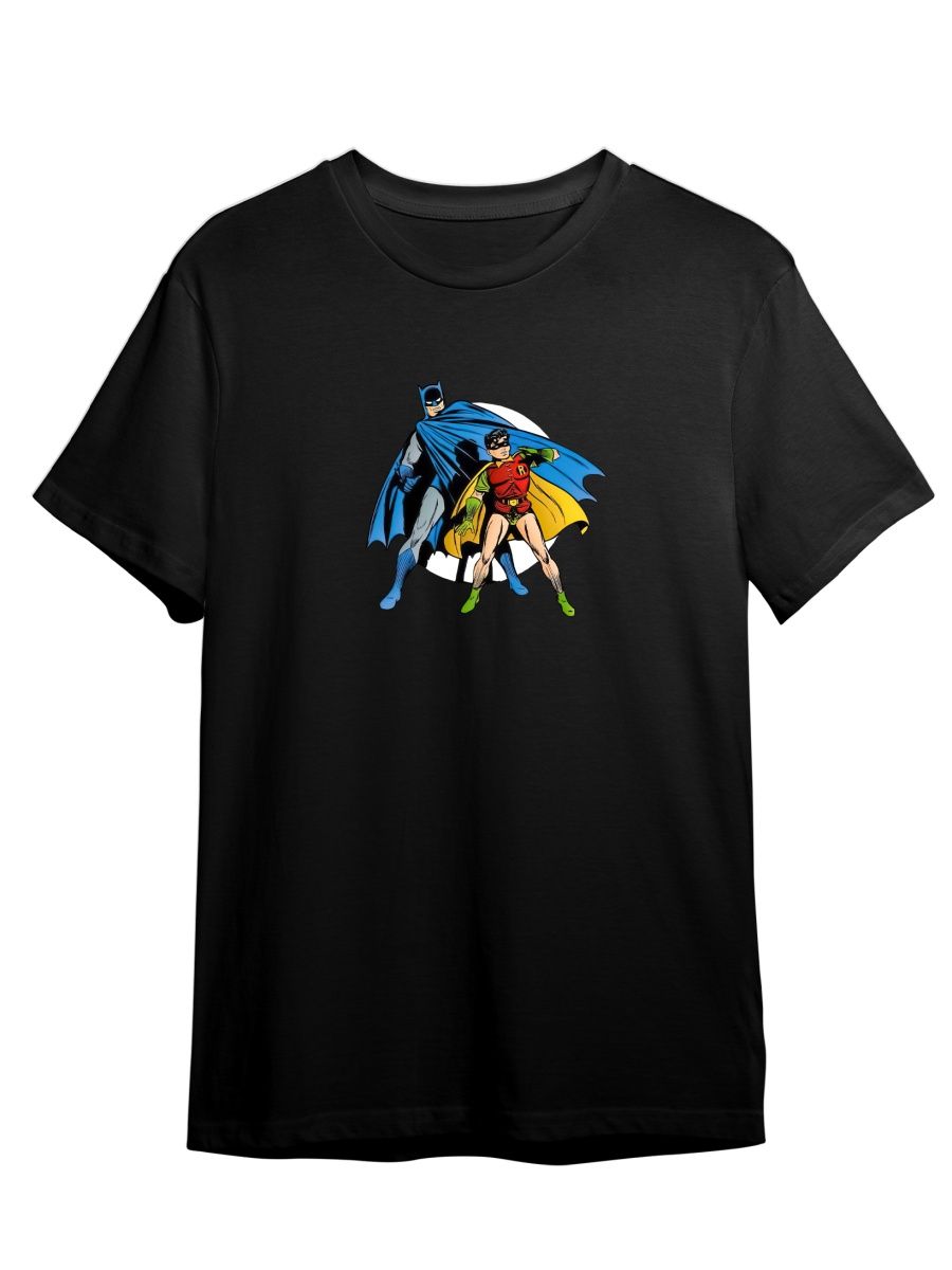 

Футболка унисекс СувенирShop Batman/Бэтмен/Брюс Уэйн 20 черная 2XL (52-54), Черный, "Batman/Бэтмен/Брюс Уэйн" 20