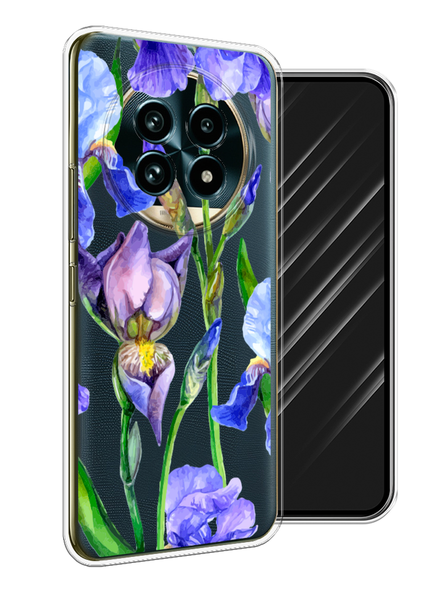 

Чехол Awog на Realme 13 Pro+/13 Pro "Синие ирисы", Фиолетовый;голубой;зеленый, 2518150-1