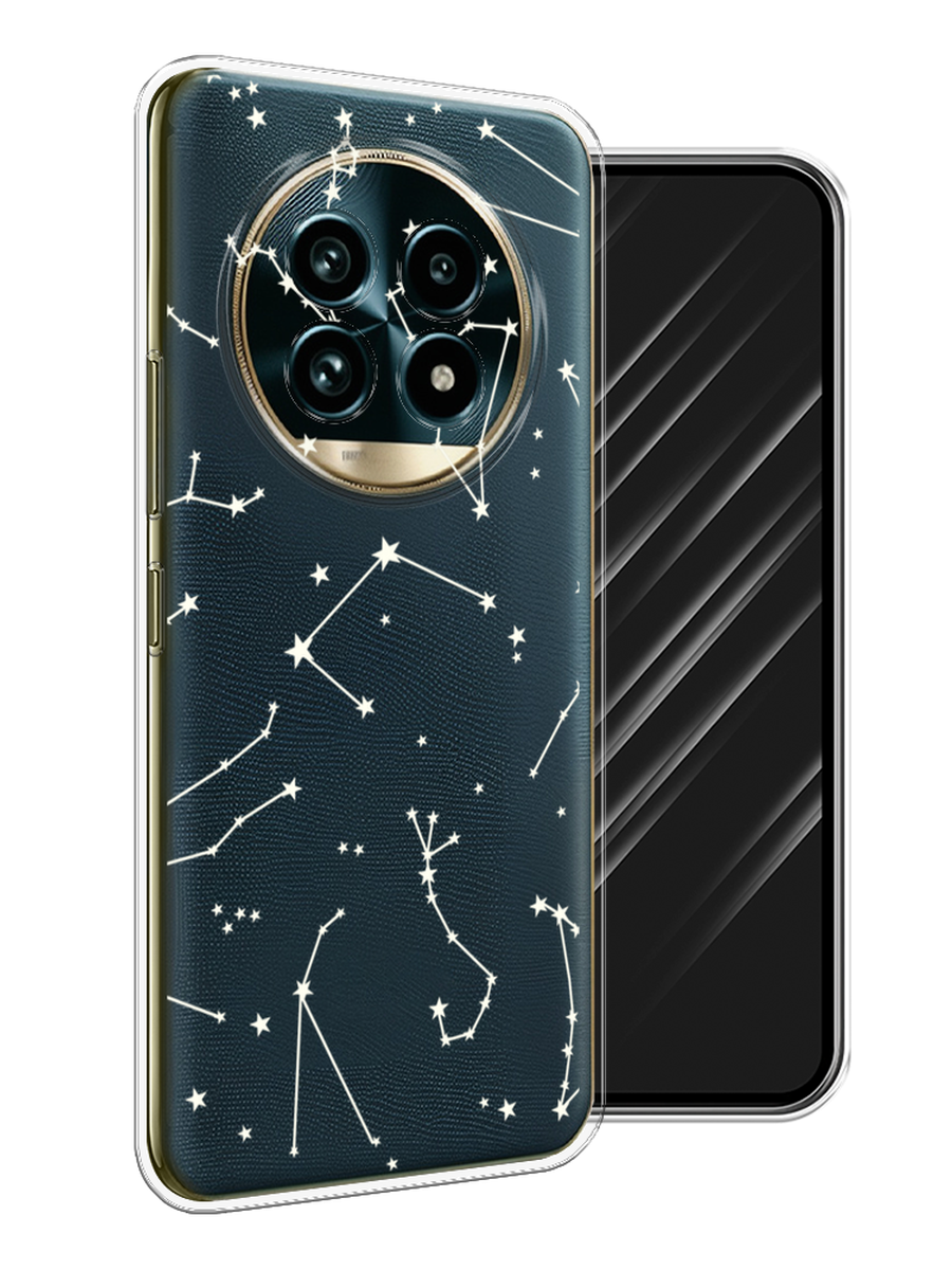 

Чехол Awog на Realme 13 Pro+/13 Pro "Созвездия", Прозрачный;серый;бежевый, 2518150-1