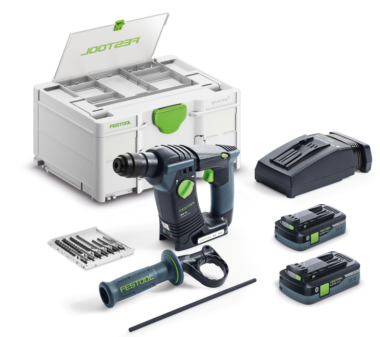 фото Аккумуляторный перфоратор festool bhc 18 hpc 4,0 i-plus 577602