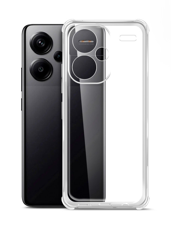 

Чехол Brozo на Xiaomi Redmi Note 13 Pro +, с защитой углов, прозрачный, Xiaomi Redmi Note 13 Pro +