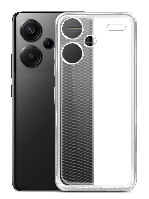 

Чехол Brozo на Xiaomi Redmi Note 13 Pro + силиконовый прозрачный, Xiaomi Redmi Note 13 Pro +