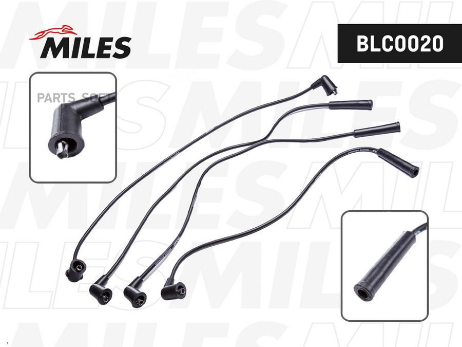 MILES BLC0020 Провода зажигания высоковольтные DAEWOO DAMAS BLC0020 1шт