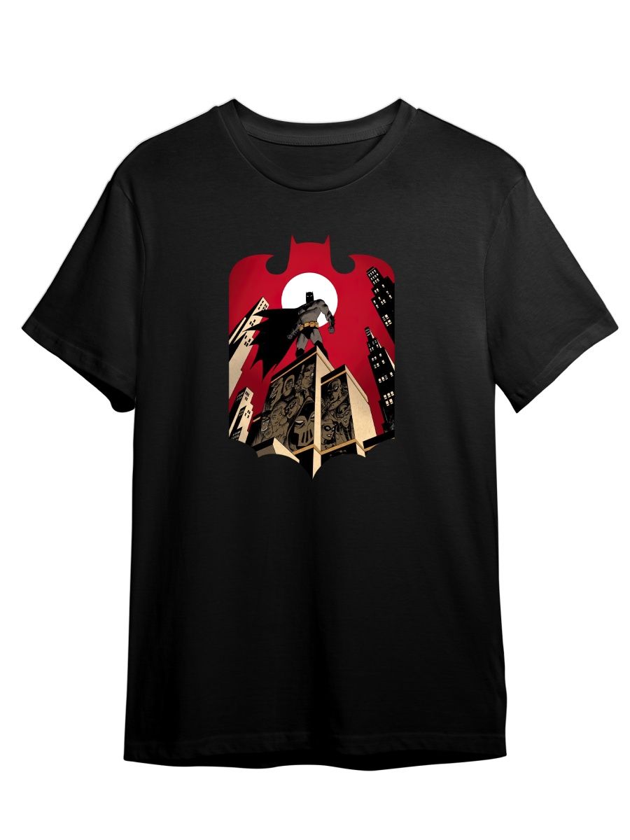 

Футболка унисекс СувенирShop Batman/Бэтмен/Брюс Уэйн 23 черная 3XL (56-58), Черный, "Batman/Бэтмен/Брюс Уэйн" 23