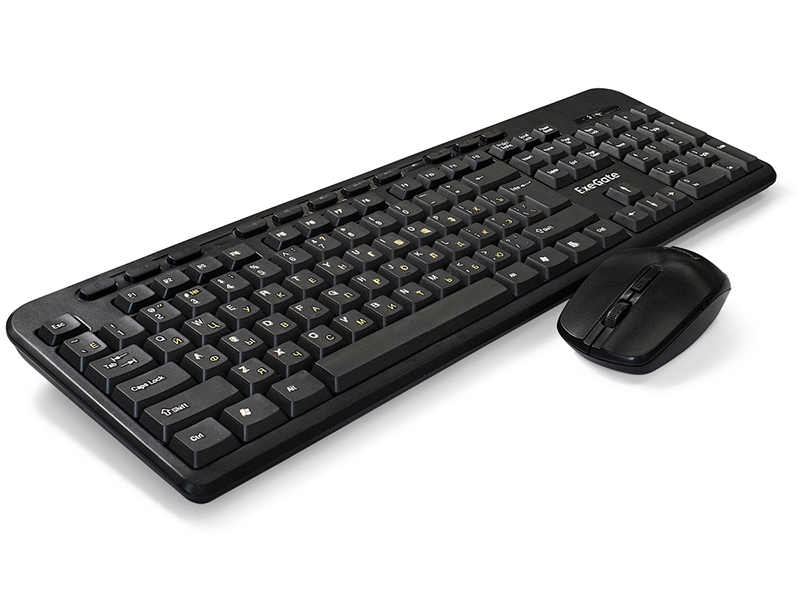 Комплект клавиатура и мышь ExeGate Professional Standard Combo MK240 Black EX286220RUS