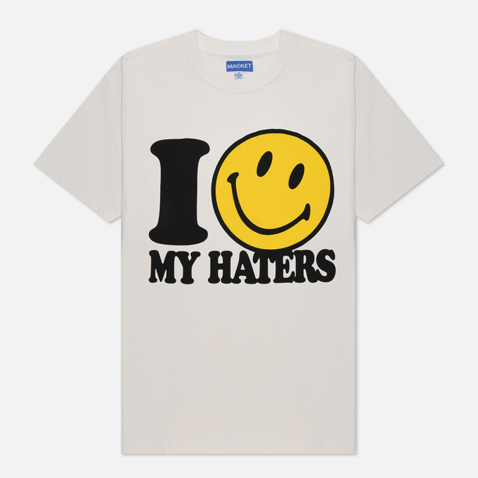 

Мужская футболка MARKET Smiley Haters белый, Размер L, Smiley Haters