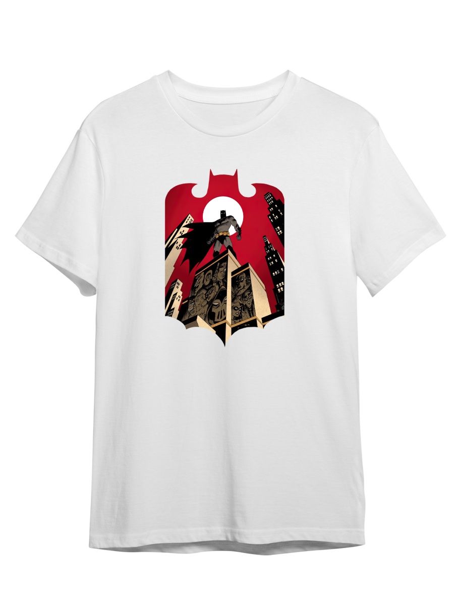 

Футболка унисекс СувенирShop Batman/Бэтмен/Брюс Уэйн 23 белая 2XL (52-54), Белый, "Batman/Бэтмен/Брюс Уэйн" 23
