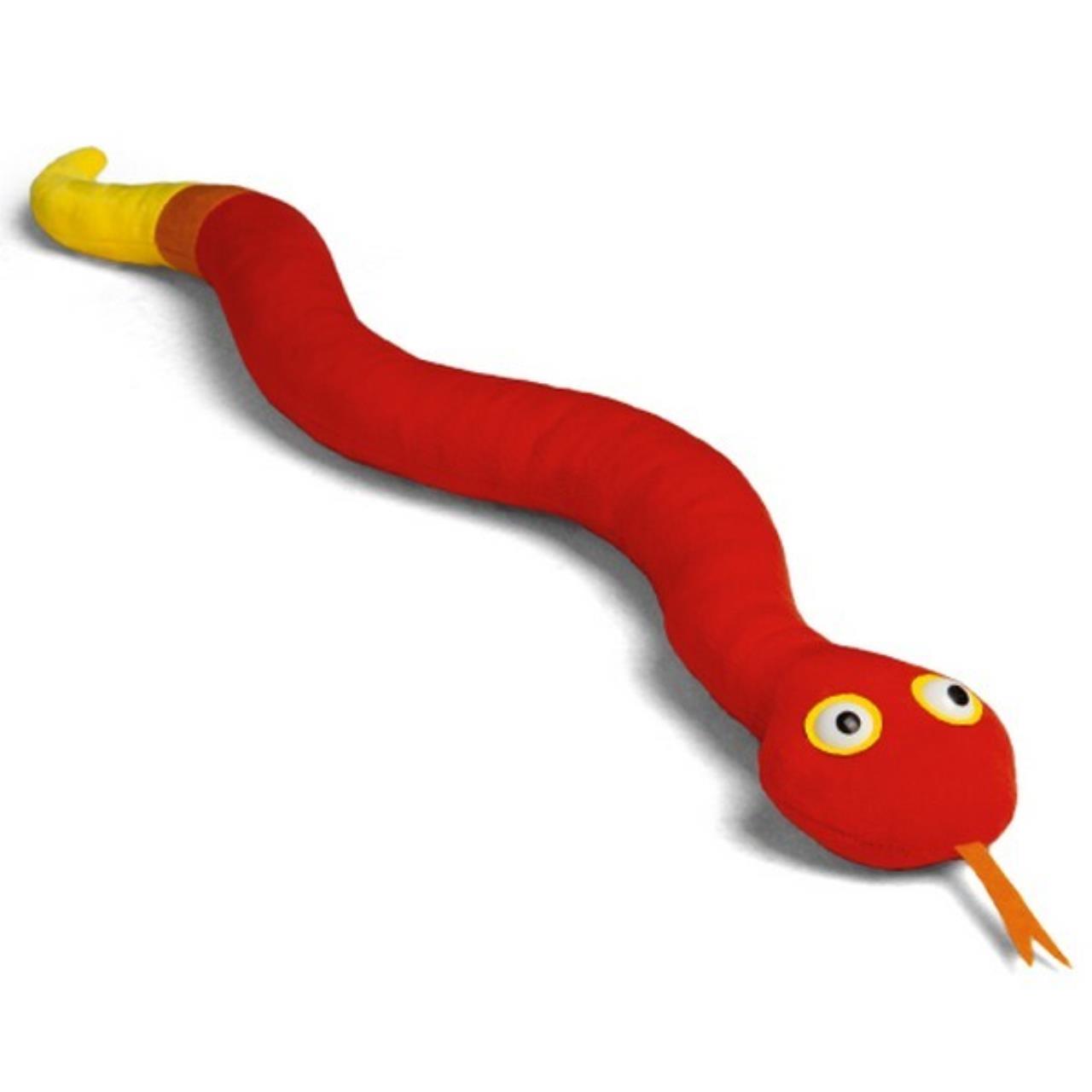 

Игрушка мягкая БелайТойс Змея Тутси , 42 см, красный, ЗТ