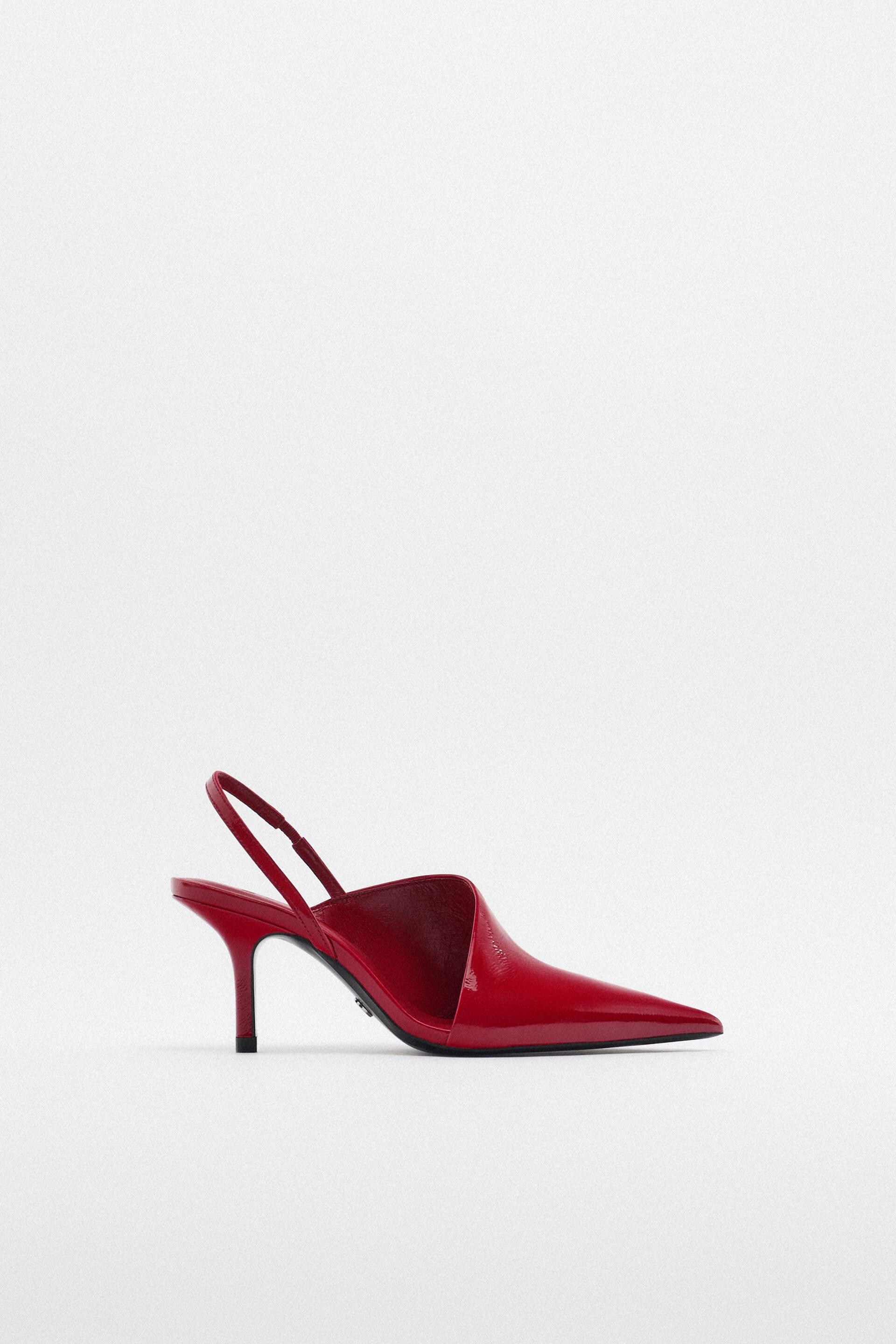 

Туфли женские ZARA 199826 красные 41 RU (доставка из-за рубежа), 199826