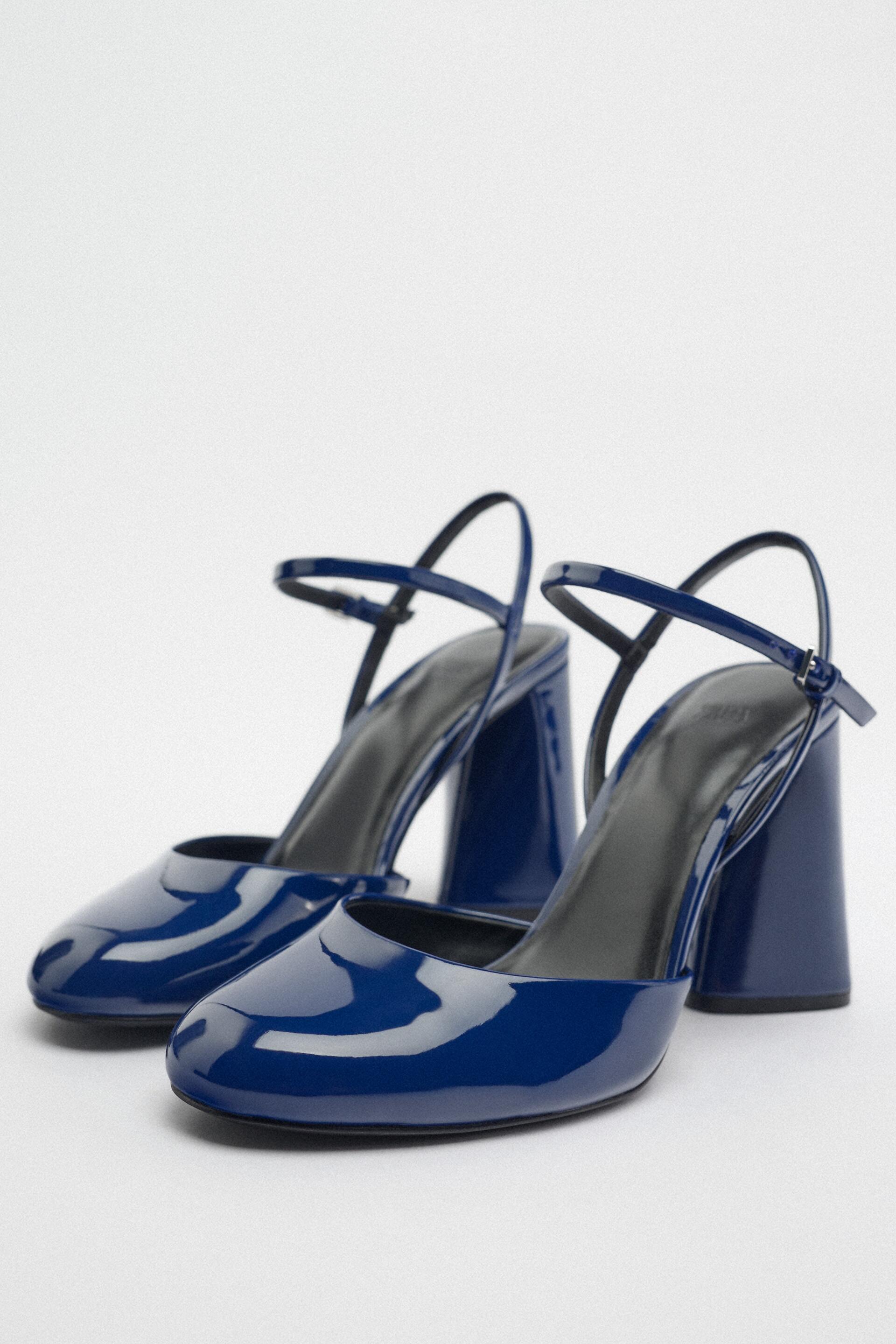 

Туфли женские ZARA 197765 синие 41 RU (доставка из-за рубежа), 197765