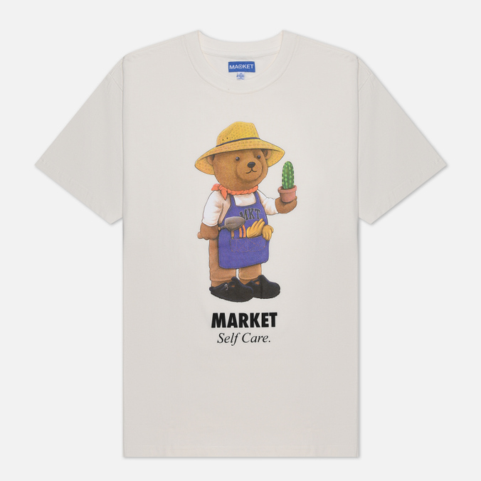 

Мужская футболка MARKET Botanical Bear белый, Размер S, Botanical Bear