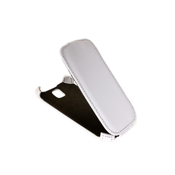 

Чехол для Fly IQ430 флип кожзам №1 <белый>