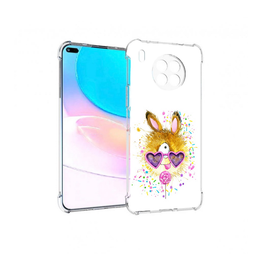 

Чехол задняя-панель-накладка-бампер MyPads Чупя для Huawei Nova 8i, Прозрачный, Tocco