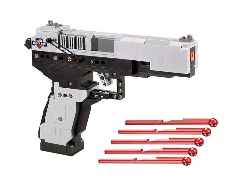 Конструктор-игрушка CADA deTech пистолет MK 23, 412 элементов - C81009W