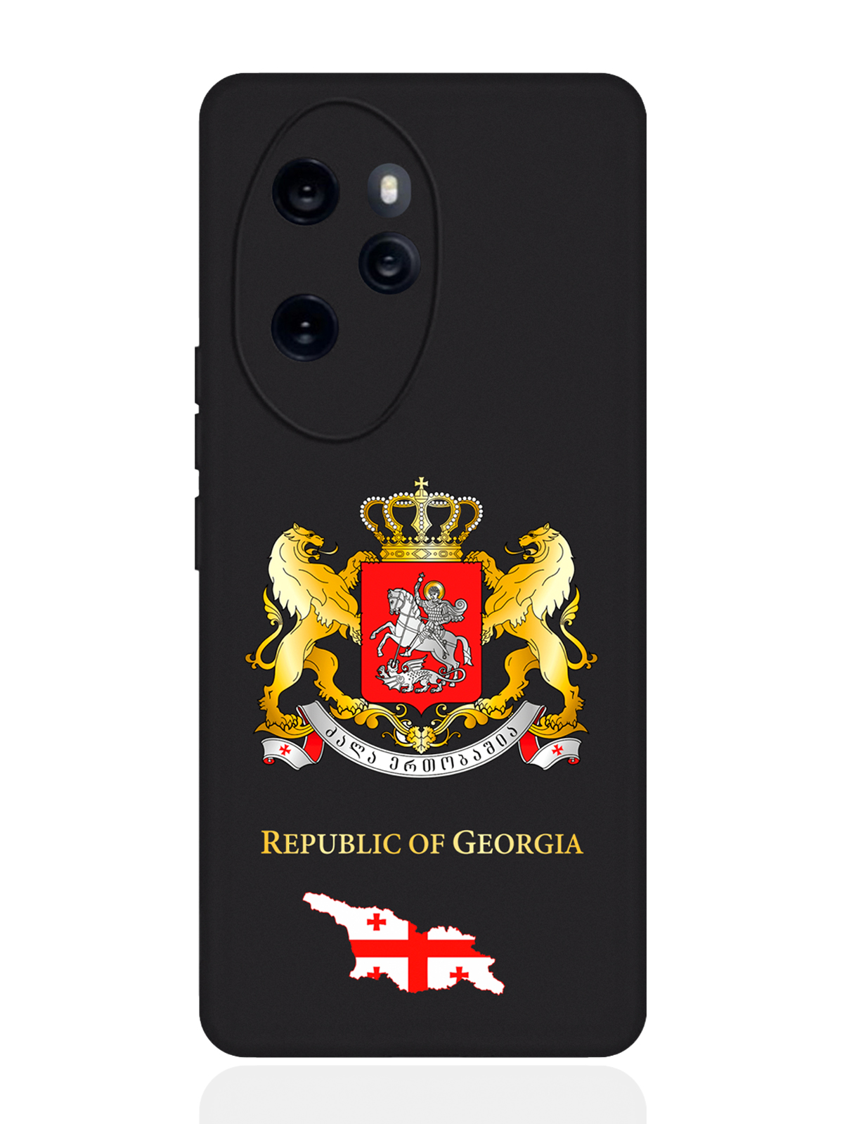 

Чехол SignumCase для Honor 100 Pro Герб Грузии, Разноцветный, Honor