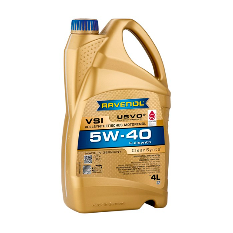 Моторное масло Ravenol VSI SAE 5W40 4л