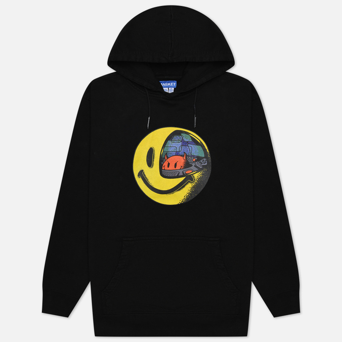 

Мужская толстовка MARKET Smiley Conflicted Hoodie чёрный, Размер S, Черный, Smiley Conflicted Hoodie