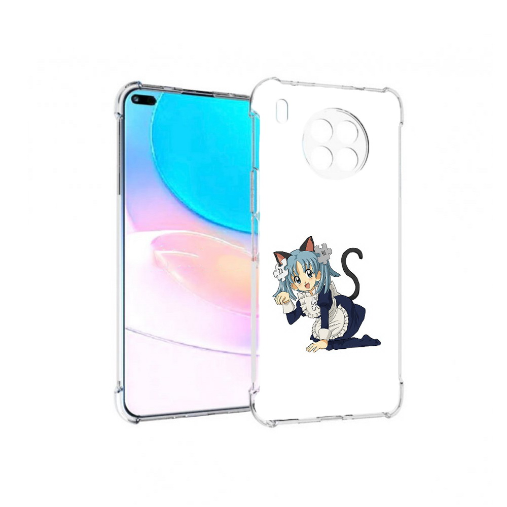 

Чехол задняя-панель-накладка-бампер MyPads аниме3 для Huawei Nova 8i, Прозрачный, Tocco
