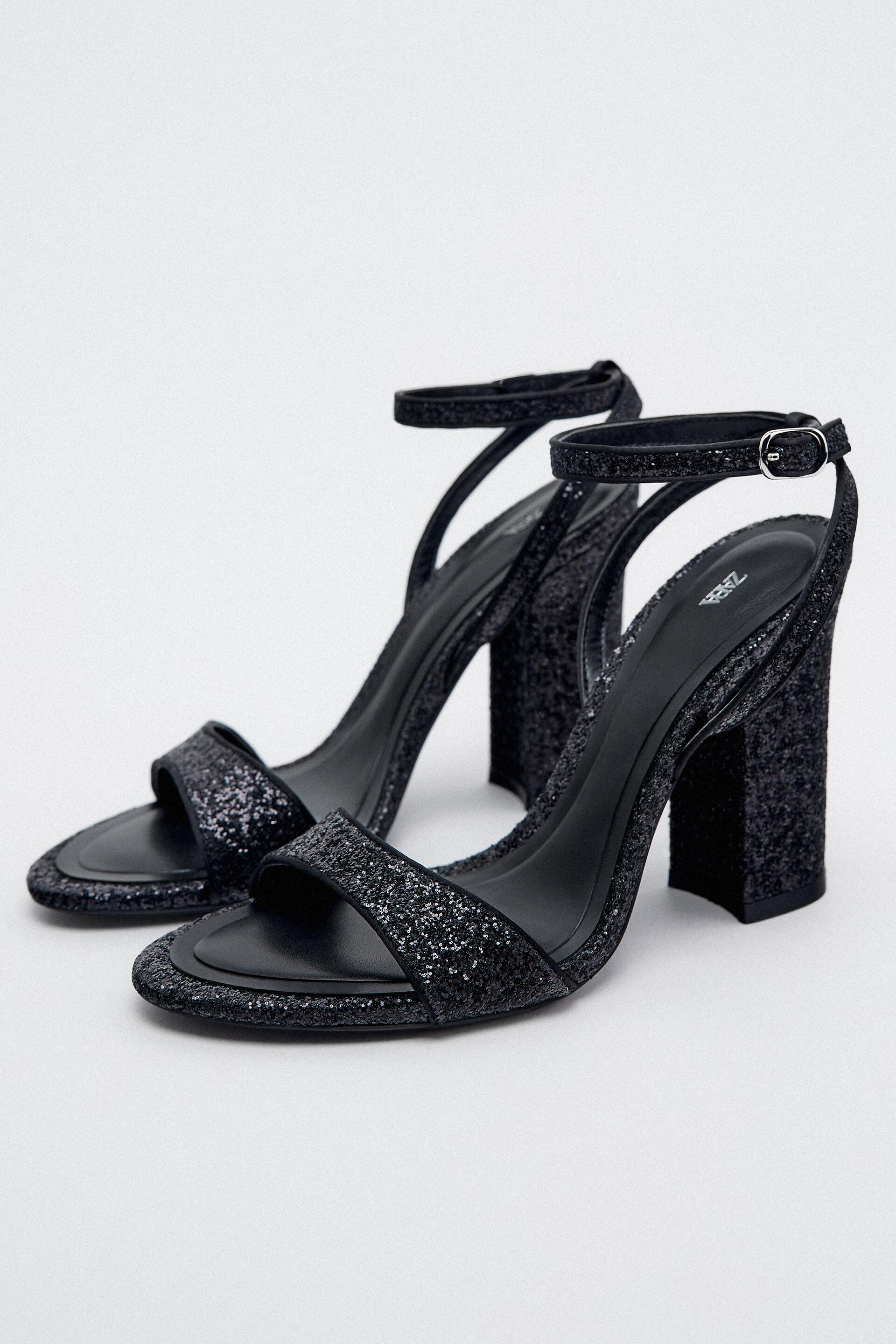 

Босоножки женские ZARA 11328110 черные 35 RU (доставка из-за рубежа), 11328110