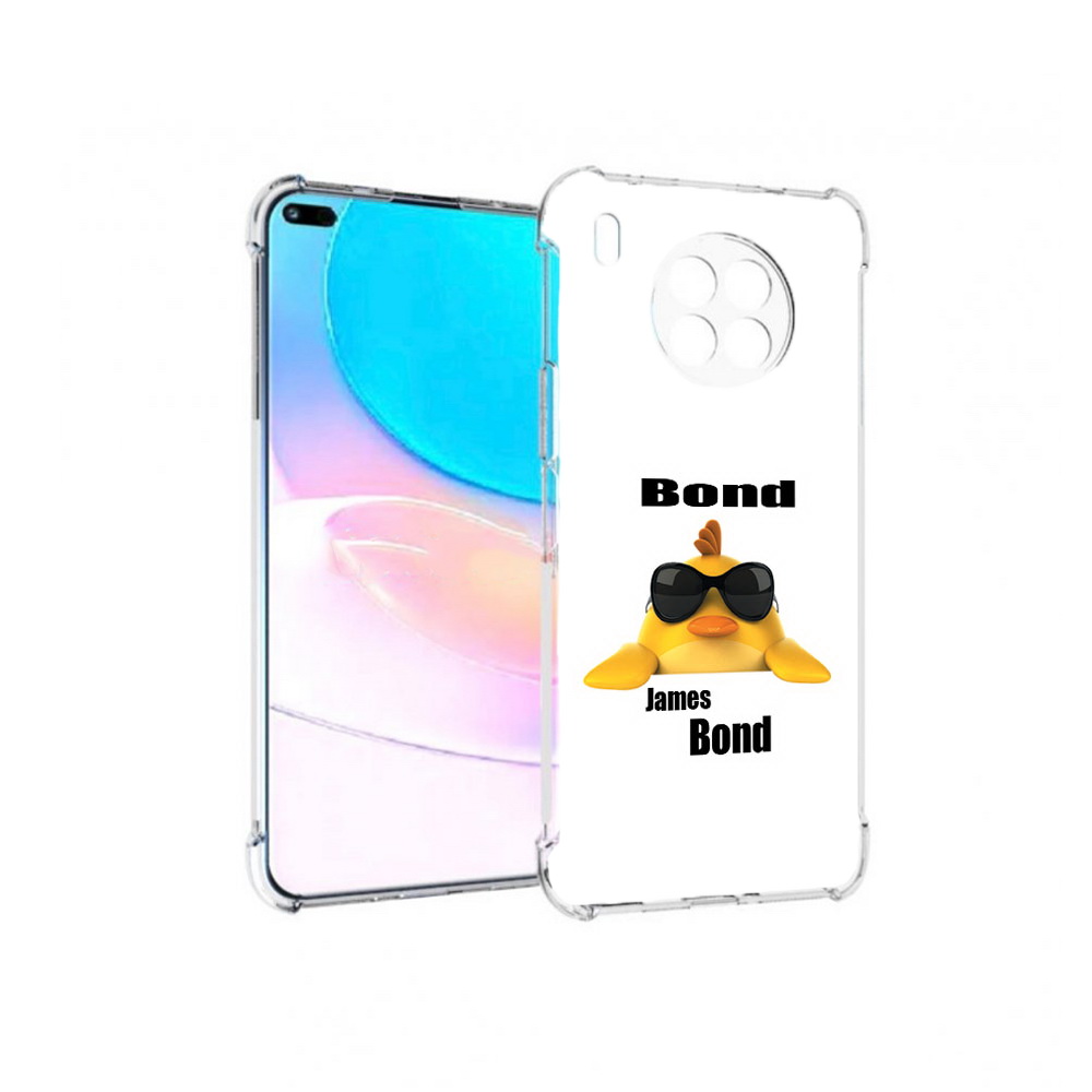 

Чехол задняя-панель-накладка-бампер MyPads бонд для Huawei Nova 8i, Прозрачный, Tocco