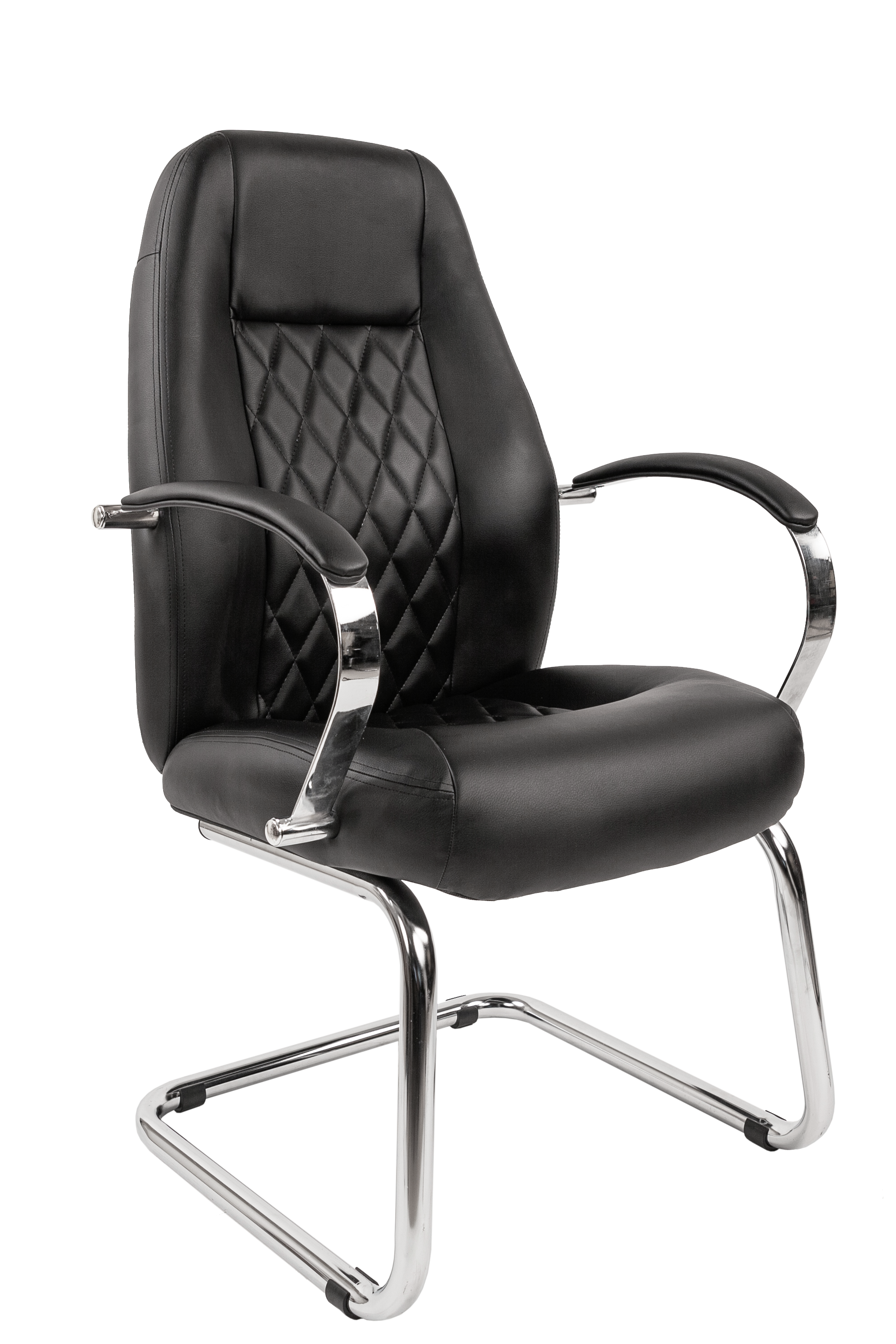 фото Офисное конференц кресло chairman 950 v экококжа черный