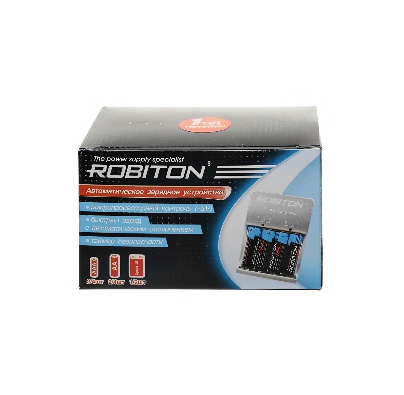 Зарядное устройство ROBITON Smart S500 / plus зарядное устройство robiton