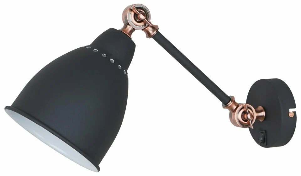 Светил. Arte Lamp A2054AP-1BK A2054AP-1BK Braccio