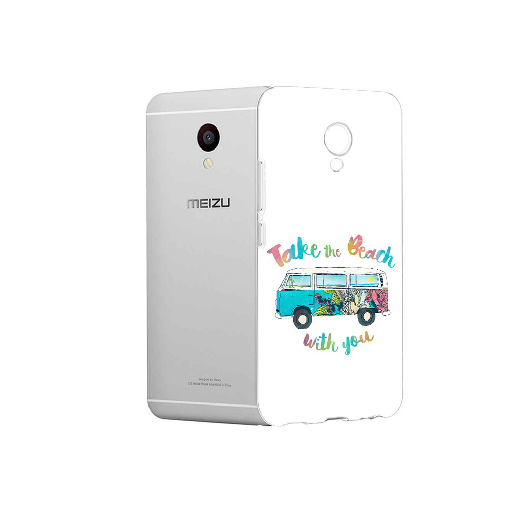 

Чехол MyPads Tocco для Meizu M3 Хиппи автобус (PT46043.81.190), Прозрачный, Tocco