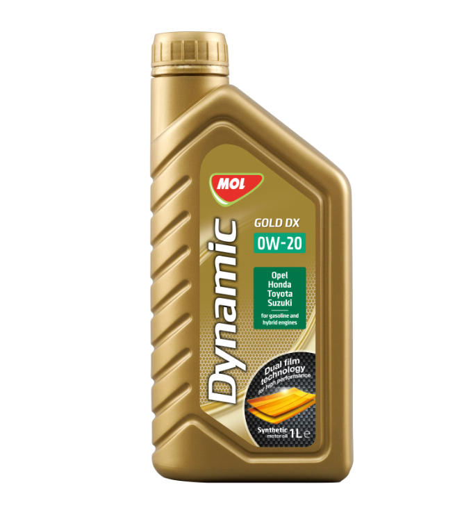 Моторное масло MOL Dynamic Gold DX 0W20 1л