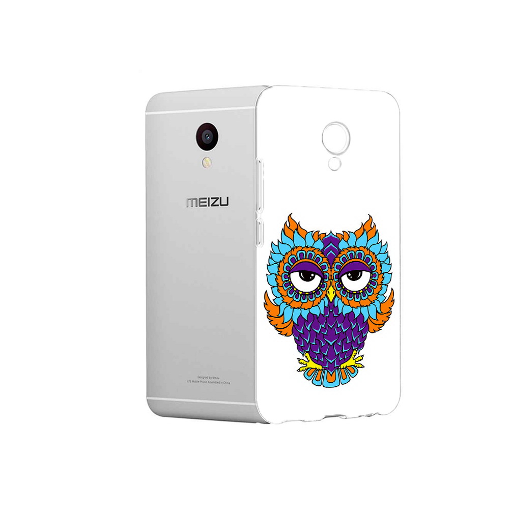 

Чехол MyPads Tocco для Meizu M3 Цветная сова (PT46043.81.198), Прозрачный, Tocco