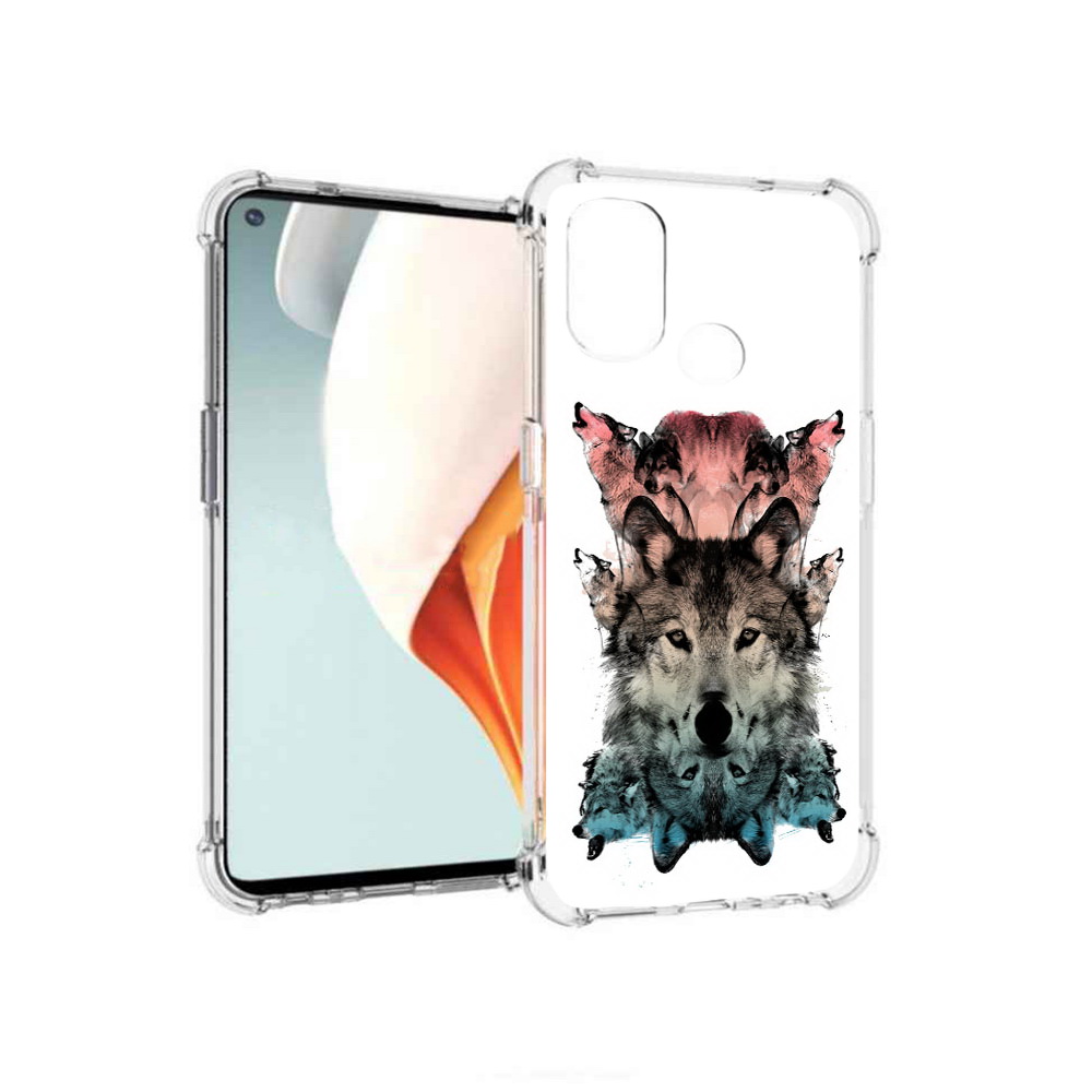 

Чехол MyPads Tocco для OnePlus Nord N100 стая (PT227045.141.624), Прозрачный, Tocco