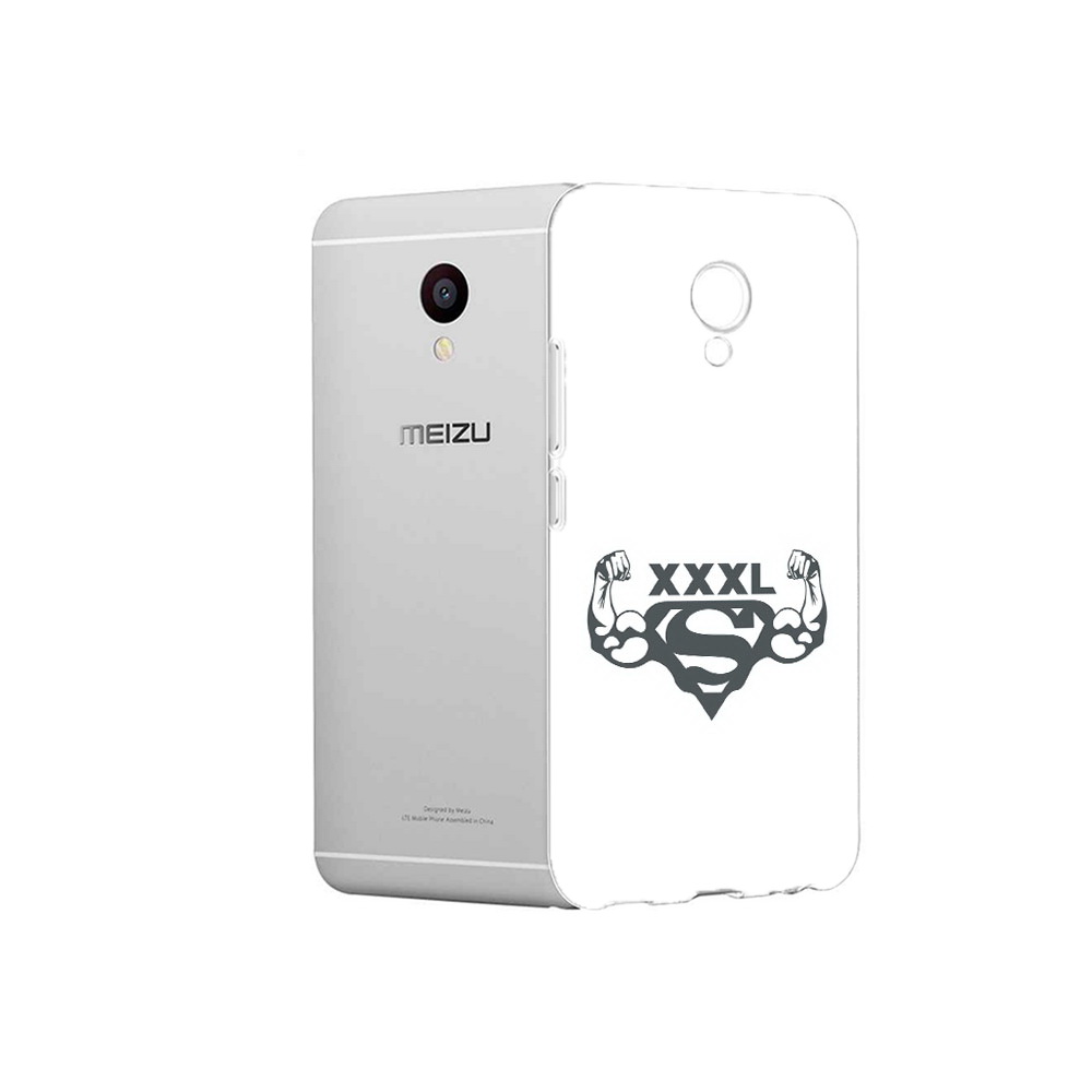 

Чехол MyPads Tocco для Meizu M3 бодибилдинг супермен (PT46043.81.237), Прозрачный, Tocco