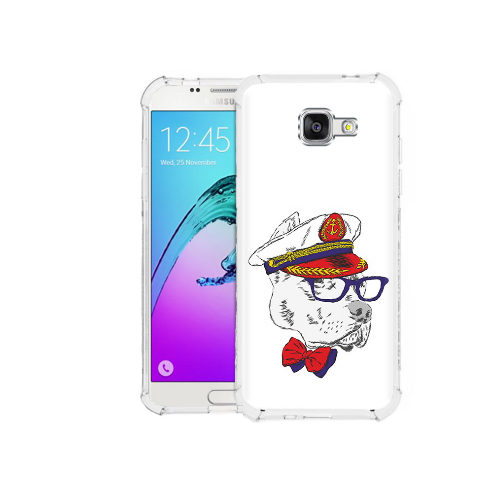 

Чехол MyPads Tocco для Samsung Galaxy A5 (2016) бульдог (PT25252.581.251), Прозрачный, Tocco