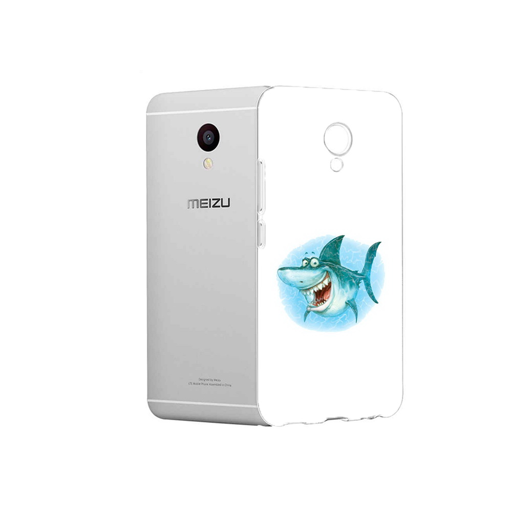 

Чехол MyPads Tocco для Meizu M3 веселая акула (PT46043.81.261), Прозрачный, Tocco
