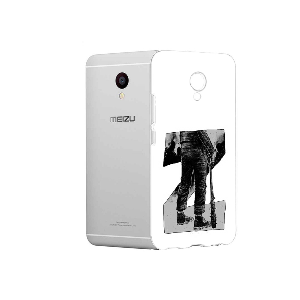 

Чехол MyPads Tocco для Meizu M3 воин черно белый (PT46043.81.265), Tocco