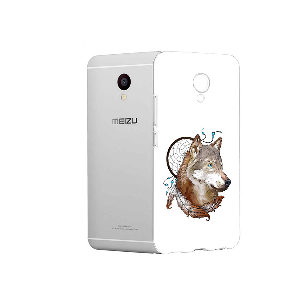 

Чехол MyPads Tocco для Meizu M3 волк и ловец снов (PT46043.81.269), Прозрачный, Tocco