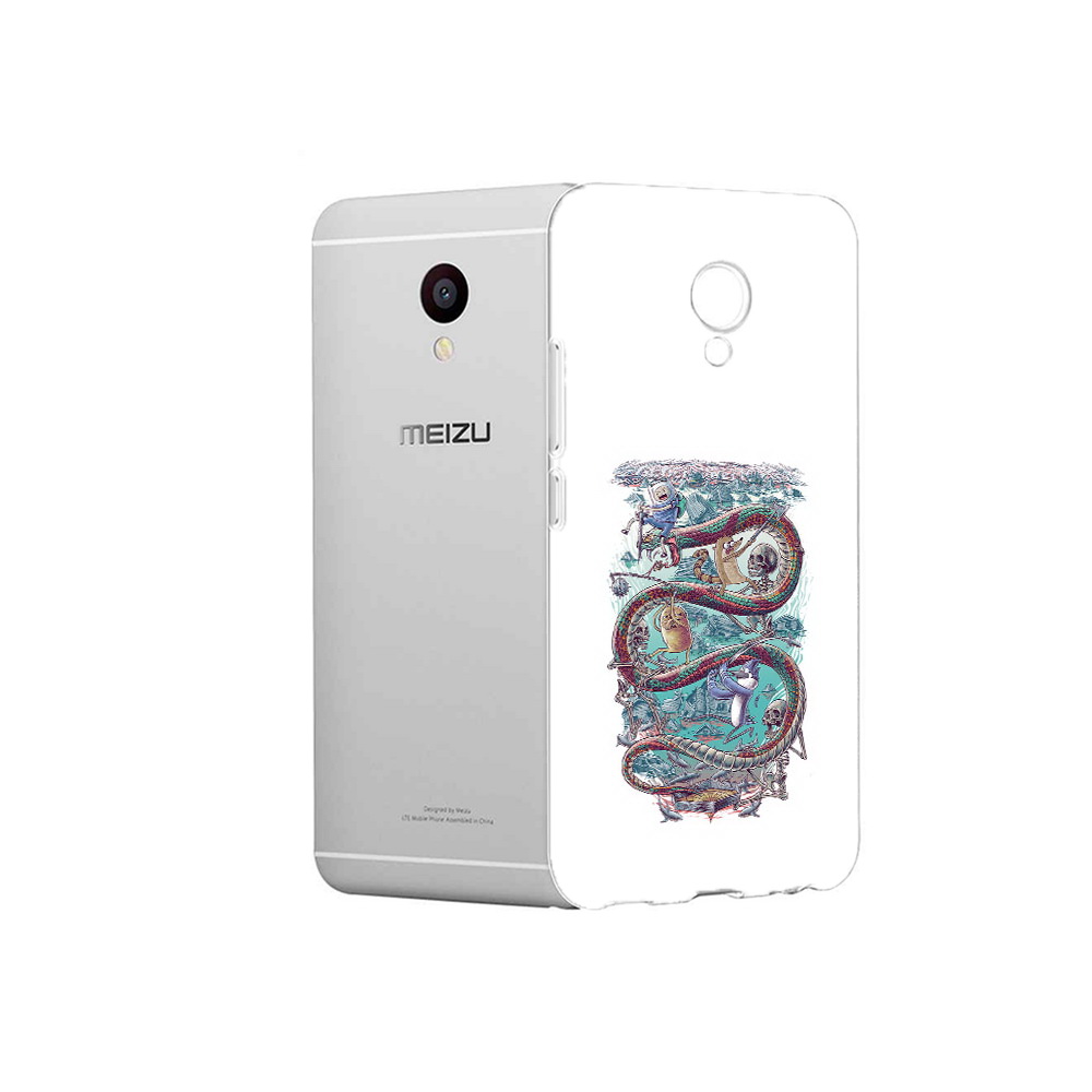 

Чехол MyPads Tocco для Meizu M3 время приключений страшилка (PT46043.81.280), Прозрачный, Tocco