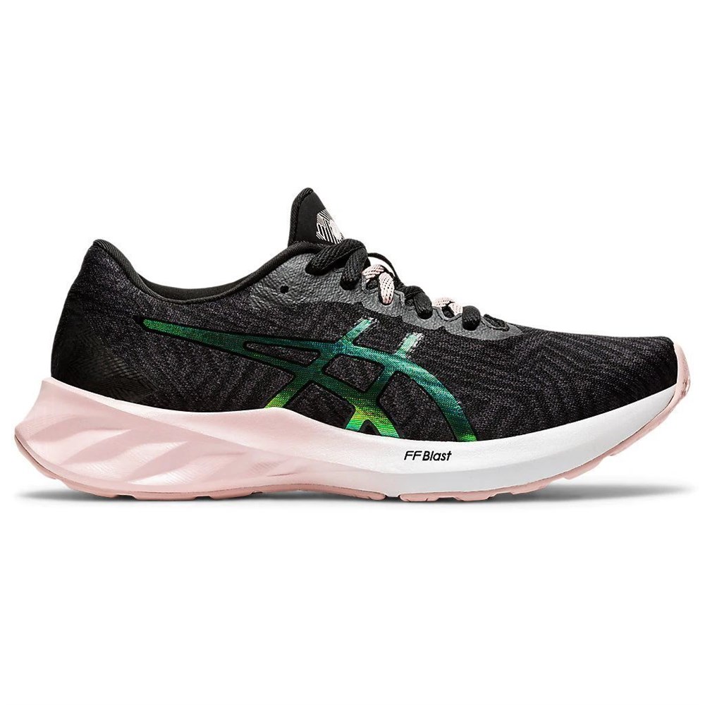 фото Кроссовки женские asics roadblast 1012a832 черные 6.5 us