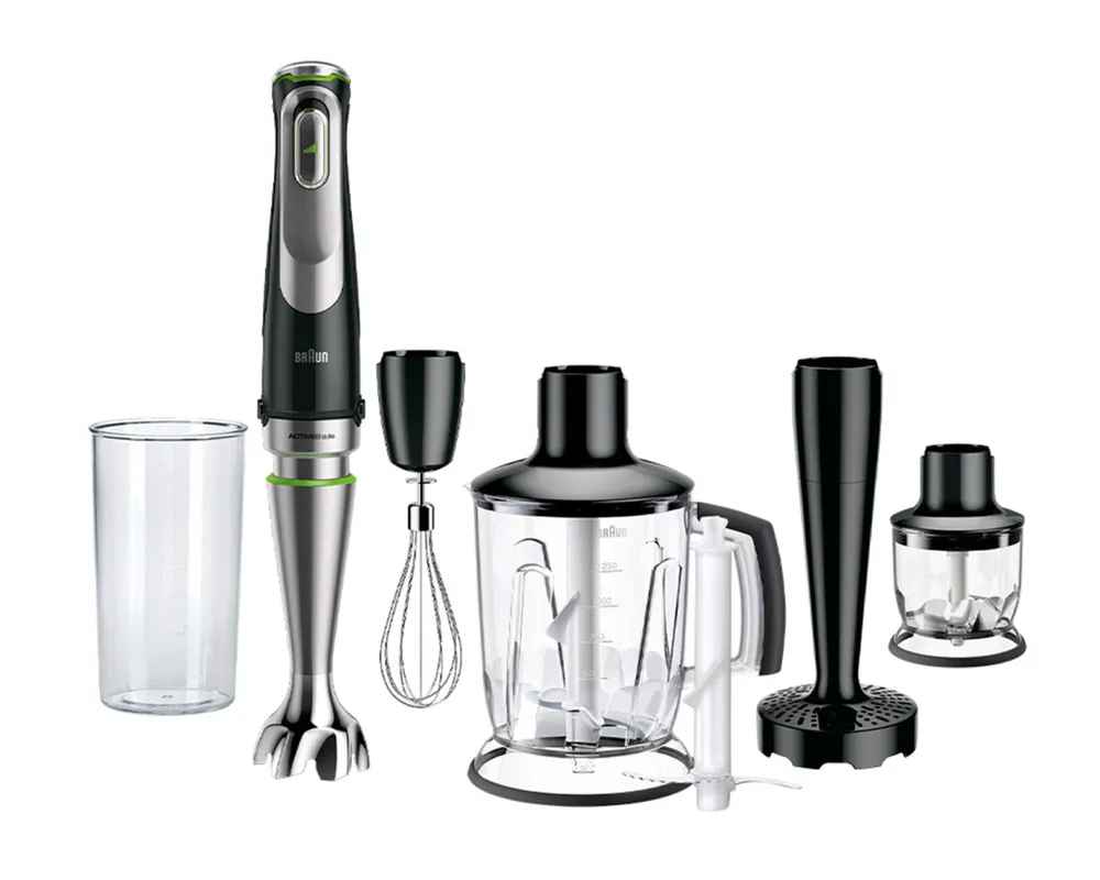 

Погружной блендер Braun MQ 9147X черный, MQ 9147X